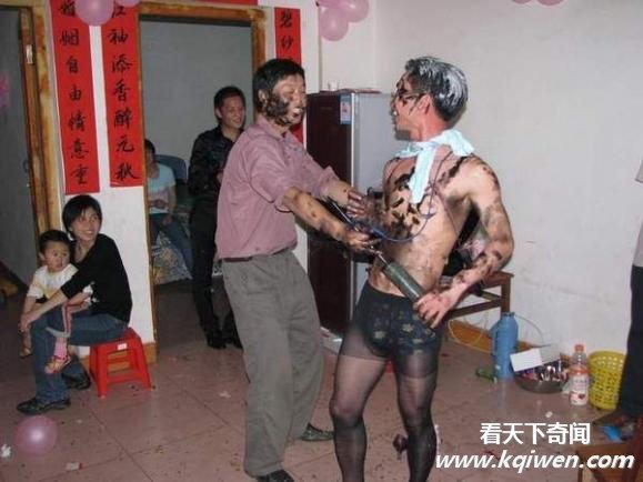 让人脸红的婚礼现场